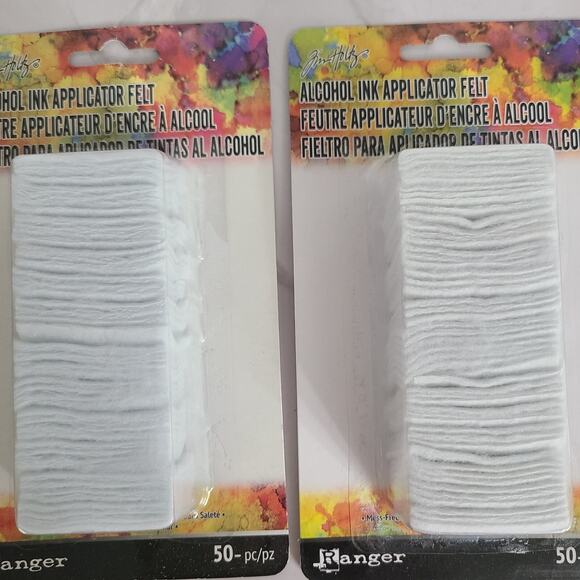 Tim Holtz Ranger Alcohol Ink Applicator Felt & Ink Blending Foam - Picture 3 of 14
